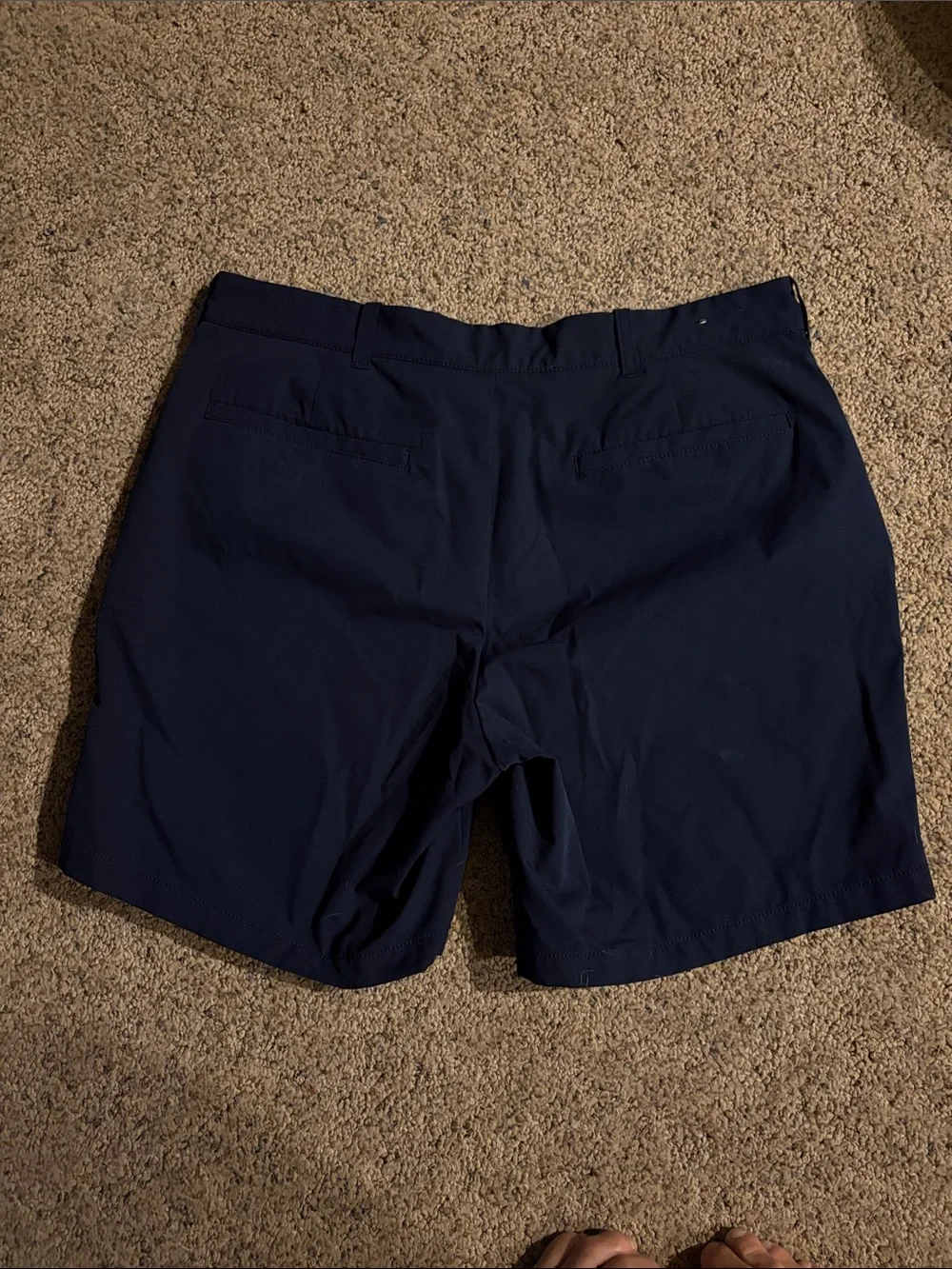 J. Crew Men's Dark Navy Flat-Front Shorts
